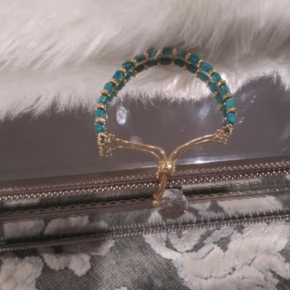 BRAVO ITALIA BRACELET TURQUOISE AND COPPER !!! - Picture 1 of 2